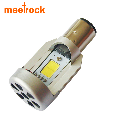 Meetrock 20W motorcycle headlight ba20d LED for ktm headlight cafe racer suzuki kawasaki z750 frecce moto motorcycle accessories ► Photo 1/5