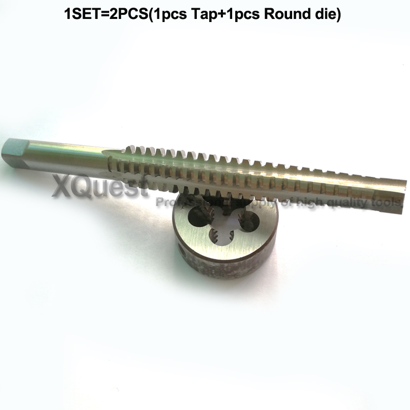 1set TR10 x 2 Trapezoidal Metric HSS Left Hand Thread Tap and die 