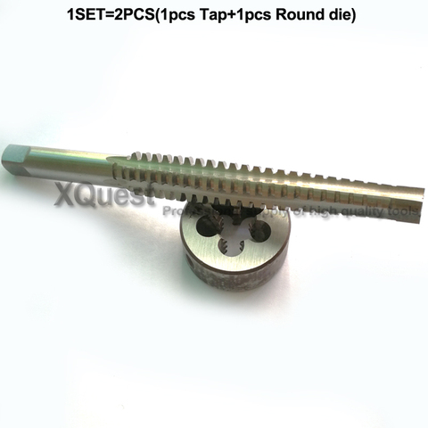 1set TR18 x 4 Trapezoidal Metric HSS Right  Hand Thread Tap and die 