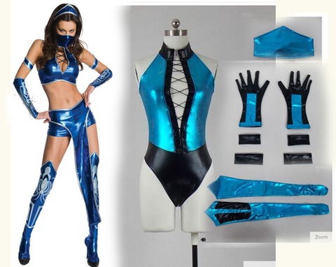 Customized Mortal Kombat Kitana Uniform Cosplay Costumes ► Photo 1/6