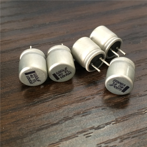 100pcs 680uF 4V FL Series 8x9mm Low ESR Original 4V680uF VGA/Motherboard Capacitor ► Photo 1/2