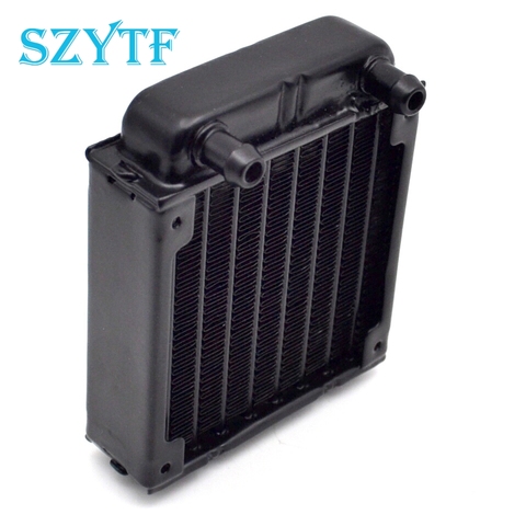 80mm pc water cooling radiator for computer Chip CPU GPU VGA RAM Laser cooling cooler Aluminum Heat Exchanger ► Photo 1/4