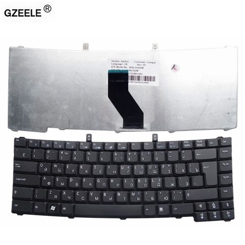 GZEELE Replace russian Keyboard for Acer Extensa 4220 4230 4420 4630 5220 5620, TM 4520 5710 4520 5710 RU Black laptop keyboard ► Photo 1/5