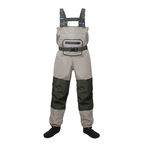 Lightweight Breathable Stockingfoot Fishing Wader Fly Fishing Chest Waders Pant for Men and Women ► Photo 1/6