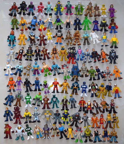 Lot of 20 Random Mixed Imaginext Great Adventure Space Shuttle Ocean Boat Loose Action Figure Set ► Photo 1/2