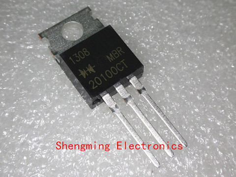 10pcs MBR20100CT MBR20100 Diodes Rectifier 100V 20A TO-220 ► Photo 1/1