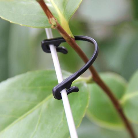 200pcs Vines Fastener Tied Clips Buckle Hook Garden Plant Vegetable Grafting Clips Grape Support Vine Clips Fixed Buckle Hook ► Photo 1/6