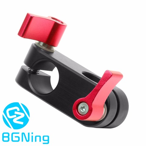 90 Degree Right Angle 15mm Rod Rig Clamp Adapter for 5D2 5D3 A7sGH4 DSLR Camera Photography System Photo Studio Handgrip Monitor ► Photo 1/6