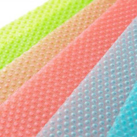 7color Stylish Refrigerator Mat Can Be Reused Waterproof Pad Can Be Cut Washed Cabinet Mat Vegetable Fruit Foam Pad ► Photo 1/6