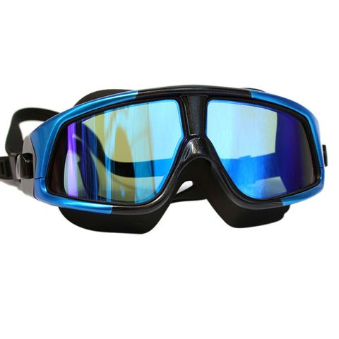 Women Men Swim Mask Comfortable Silicone Large Frame Swim Glasses Swimming Goggles Waterproof Anti-Fog UV With Case ► Photo 1/6