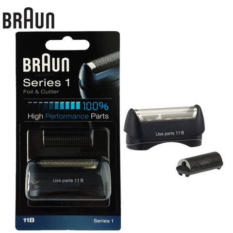 Braun 11B Electric Shavers Razor foil & cutter high performance parts for Series 1 blades (110 120 140 150 5684 5682 New 130) ► Photo 1/6
