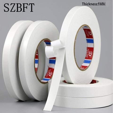 Buy Online Szbft 1mm Thickness 10m White Super Strong Self Adhesive Foam Car Trim Body Double Sided Tape Mobile Phone Dust Proof Tape Alitools Buy Online Szbft 1mm Thickness 10m White Super Strong Self Adhesive Foam Car Trim Body Double Sided Tape Mobile Phone Dust Proof Tape Alitools