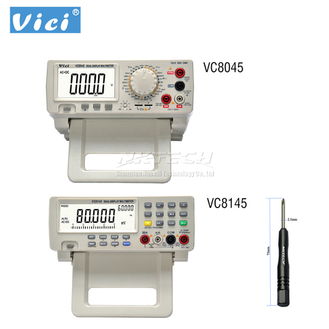 VC8145 VC8045 4 7/8 VICI DMM Digital Bench Top Multimeter True RMS 80000 Counts Tester Auto Range Multimetro Voltmeter Ohmmeter ► Photo 1/6