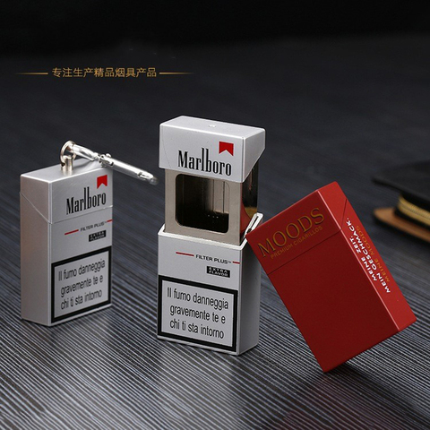 Fashion Portable Ashtray With lid Keychain Pocket Mobile Ashtray auto aschenbecher Mini Cigarette Metal Bottle Storage Package ► Photo 1/6