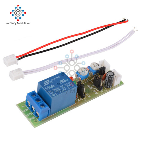 Adjustable Cycle DC 5V 12V 24V 60min Timer Delay On/Off Switch Relay Module Board Timer Control Switch Relay Module ► Photo 1/6