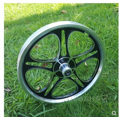 16-inch 20-inch bicycle   20-inch Bicycle Wheel Set Integrated Ring Folding Car Child Car Aluminum Alloy Wheel Hub Disc Brake ► Photo 1/3
