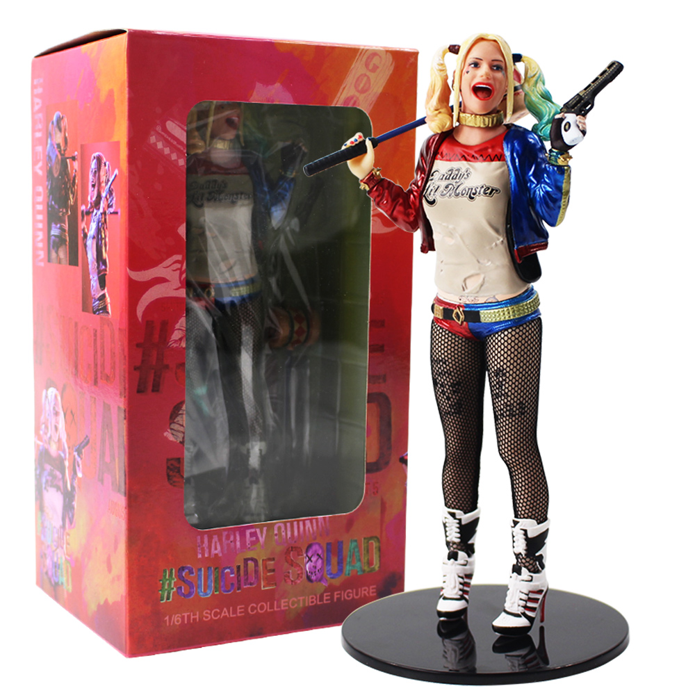 Crazy Toys DC Batman Harley Quinn Suicide Squad 12" PVC Figure Statue Model Gift 