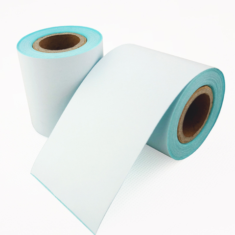 4 rolls/Lot POS thermal label paper  57 50mm  continuous label roll use for  58mm cashier printer machine ► Photo 1/6