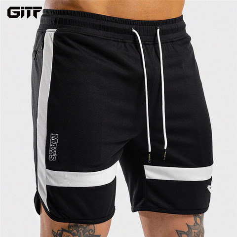 GITF Men Shorts Sport Training Shorts Men Running Shorts Mans Gym  Fitness Joggers Sweatpants Jumper's basketball Shorts Black ► Photo 1/6