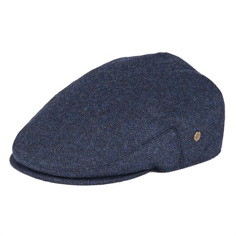 VOBOOM Wool Tweed Herringbone Irish Cap for Mens Women Beret Cabbie Driver Hat Golf Ivy Flat Hats Green Black Yellow 200 ► Photo 1/6
