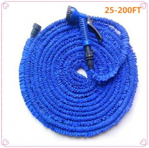 Garden hose magic water hose watering hose flexible expandable reels hose for watering connector Blue Green 25-200FT ► Photo 1/6