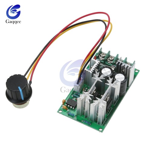 DC 10-60V DC 10V-60V Motor Speed Control Regulator PWM Motor Speed Controller Switch 20A Current Regulator Module 12V 24V 48V ► Photo 1/6