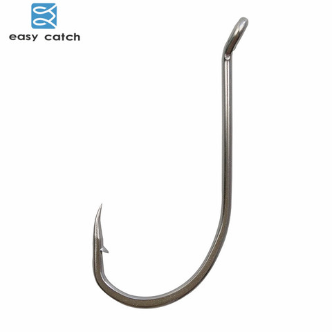 Easy Catch 200pcs 92554 Stainless Steel White Long Shank Octopus Fishing  Hooks Size 1/0 2/0 3/0 4/0 5/0 6/0 7/0 8/0 9/0 - Price history & Review, AliExpress Seller - Fishing equipment Store