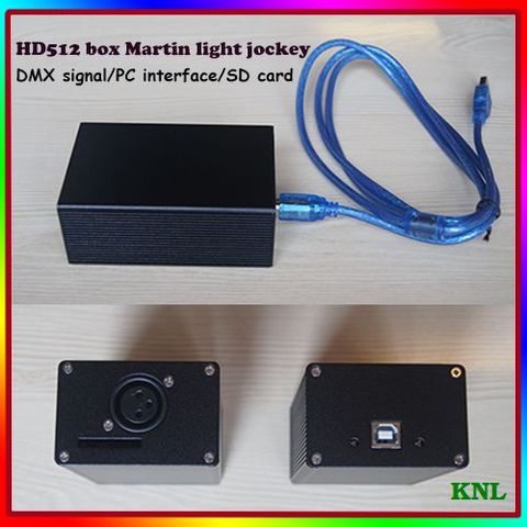 HD512 USB DMX dongle PC interface club Lighting controller, dmx signal lighting software control sd offline Martin Lightjockey ► Photo 1/6