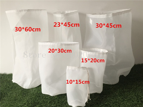 Food grade Tea Milk Juice Wine bucket beer filter bag for hop and malt filtering homebrew Mash filter bag ► Photo 1/6