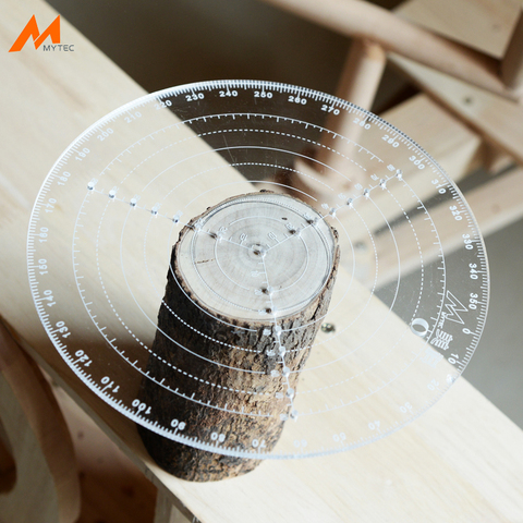 Marking Center Finder Tool Woodworking Compass for Woodturners Bowls Lathe Clear Acrylic Drawing Circles Diameter 200MM 300MM ► Photo 1/6