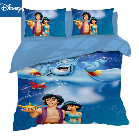 Princess Jasmine Comforter Bedding Set, Disney Princess Bed Set Queen Size