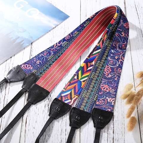 PULUZ Retro Ethnic Style Multi-color Series Shoulder Neck Strap Camera Strap Belt for Sony ,Canon ,SLR / DSLR Cameras Universal ► Photo 1/6