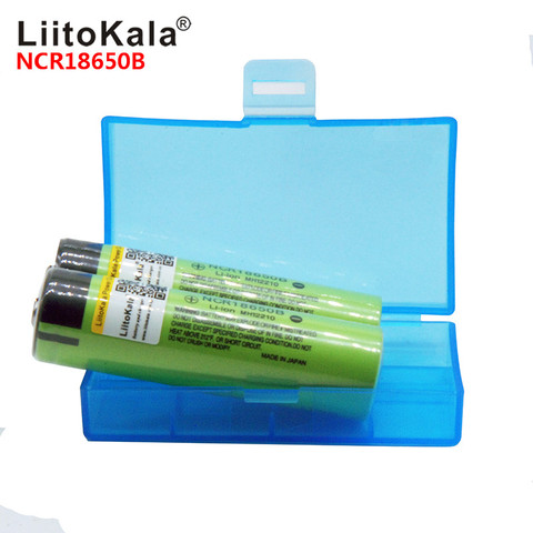 Hot LiitoKala 100% NCR18650B 3.7V 3400 mah 18650 3400mah Lithium Rechargeable Battery for flashlight to powr bank ► Photo 1/6