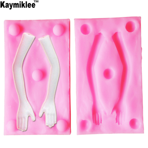 M2070 3D Silikon Hands Shaped Cake Silicone Molds Human Body Creating Men Cake Decorating Tools Kitchen Pastry Baking Tool ► Photo 1/6