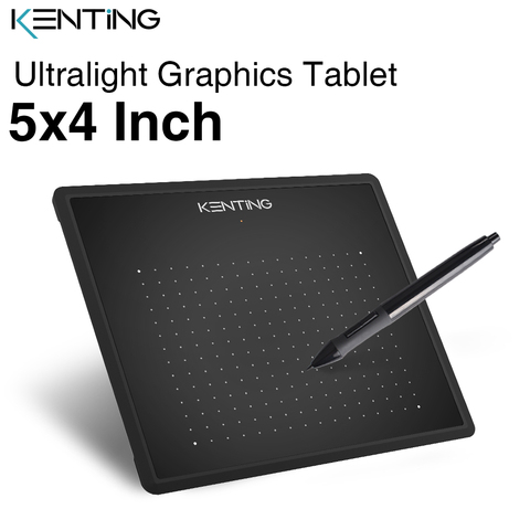 5 Inch Digital Graphics Drawing Tablet Kenting K5540 8192 Levels Micro USB Pen Tablets OSU Signature Pad  for Windows macOS ► Photo 1/6
