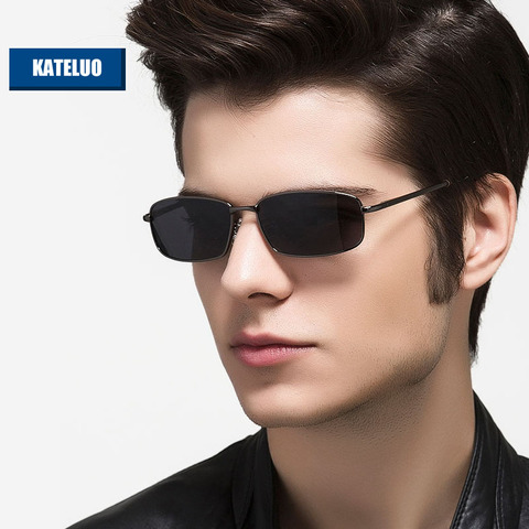 KATELUO 2022 Brand Designer Sunglasses Polarized Lens Men Sun Glasses Mirror Male Driving Glasses Eyewears for Men 2236 ► Photo 1/6