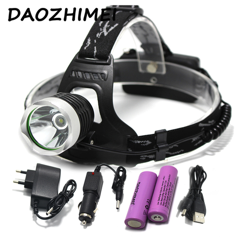 5000 Lumen XM-L T6 Zoomable LED Headlamp Hunting Head Light Lamp 3 Modes Outdoor ZOOM Head Lamp High Power LED Headlamp ► Photo 1/1
