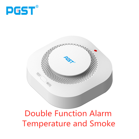PGST 433MHz Wireless Alarm Smoke Fire Sensitive Detector Home Security Alarm Smoke Detector Sensor Fire Equipment Smokehouse ► Photo 1/6