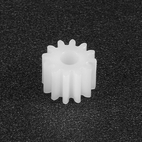 uxcell 10Pcs 8/10/12/16 Teeth 2mm Hole Dia Plastic Shaft Gear Toy Accessory 082/102/122/162A Great Toos lfor DIY Car Robot Motor ► Photo 1/4
