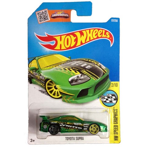 Hot Wheels 1:64 Car 2016 TOYOTA SUPRA Collector Edition Metal Diecast Cars Collection Kids Toys Vehicle For Gift ► Photo 1/3