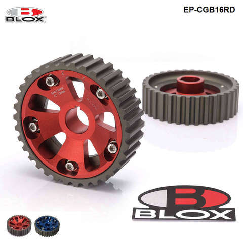 BLOX 1 pair/unit Adjustable Cam Gears Alloy Timing Gear For Honda Civic Dohc B16A B16B B-Series Inlet and Exhaust EP-CGB16 ► Photo 1/6