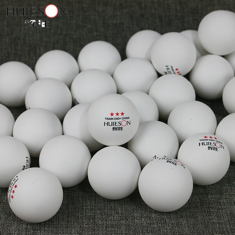 100Pcs 3 Star 40mm Table Tennis Balls Ping Pong Practice Ball White Orange 