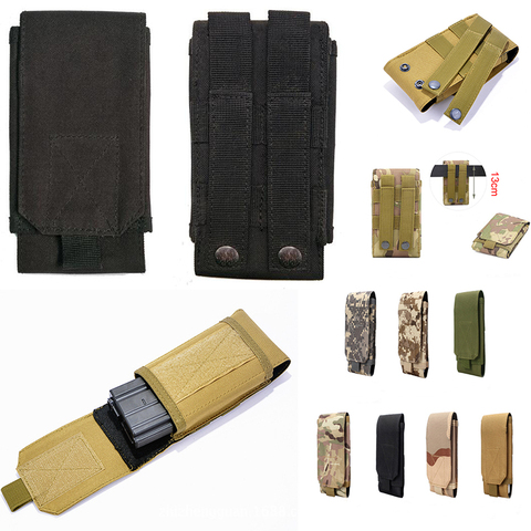 Tactical Phone Pouch Belt Holster Waist Case For OUKITEL C16 C15 C21 C19 C17 Pro K7 K12 K9 Y1000 K13 Pro WP3 WP5 Pro WP2 WP6 WP7 ► Photo 1/6