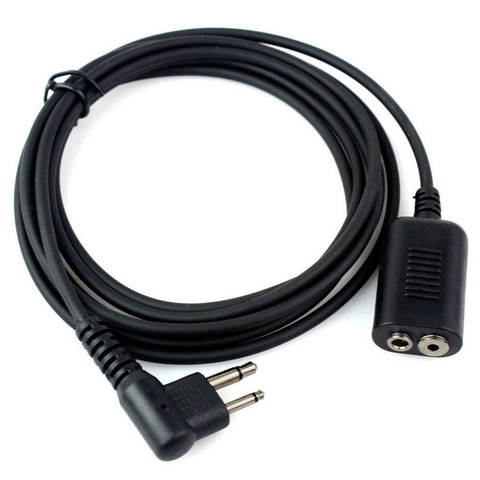 M type Speaker Mic Microphone Headset Extension Cable Cord for Motorola GP3188 GP3688 CP200 CP300 CT150 CT250 DTR550 EP350 Radio ► Photo 1/1