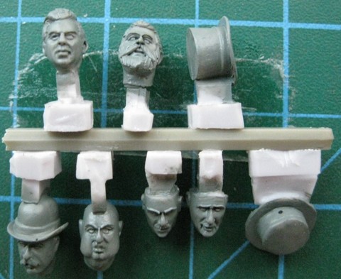 1:35   WWII British troops head (6 Figures)03 ► Photo 1/1