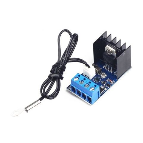 1PCS DC12V 1A Automatic Fan Temperature Control Speed Controller Governor ► Photo 1/3