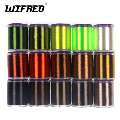Wifreo 75D Fine High Tensile Fly Tying Thread With Standard Bobbin Spool Waxed Tying Thread For Nymph Dry Wet Flies ► Photo 1/6
