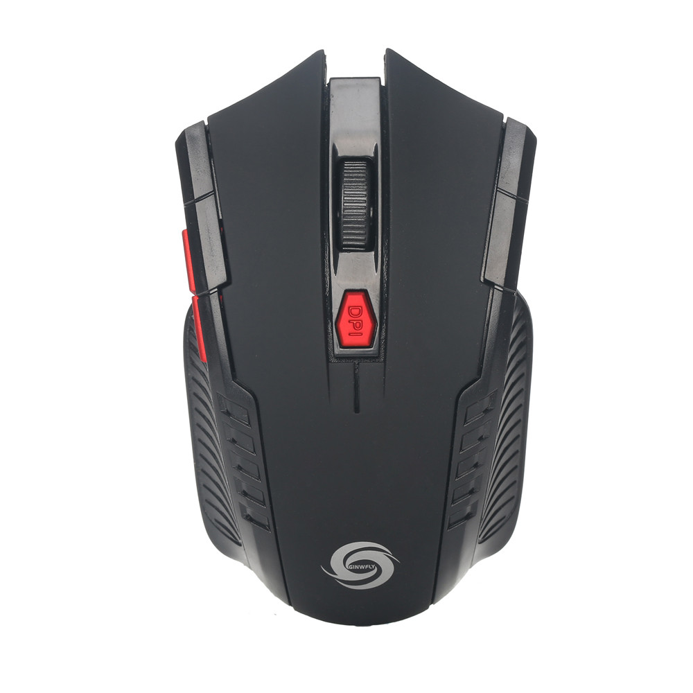 2.4Ghz Mini Wireless USB Optical Gaming Mouse Mice For PC Laptop Computer Black 