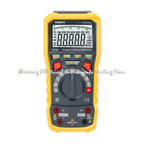 0-22mA 10V 10KHz H782 Dual Display Current Voltage Frequency Source Process Calibrator & True RMS Multimeter ► Photo 1/1