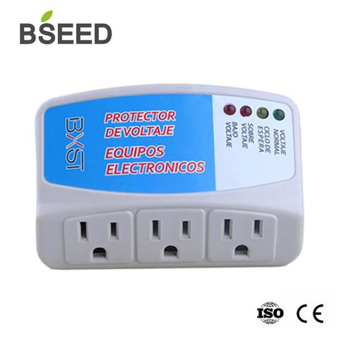 BSEED PC Series Power Protector US Standard Socket White Home Appliance Surge Protector Voltage 50 Hz-60 Hz Wall Socket ► Photo 1/6
